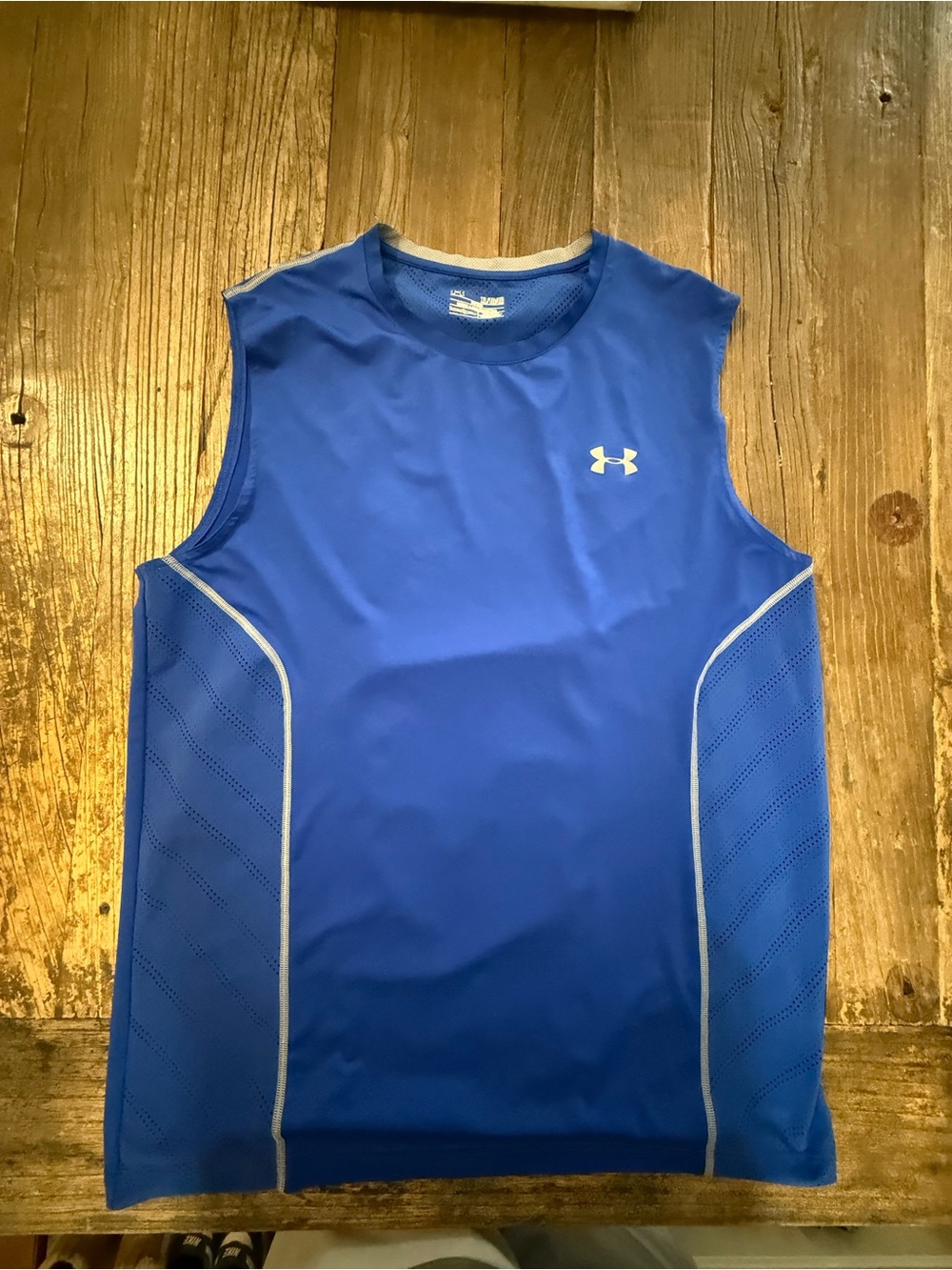 Under Armour Blue Sleeveless Training Tank